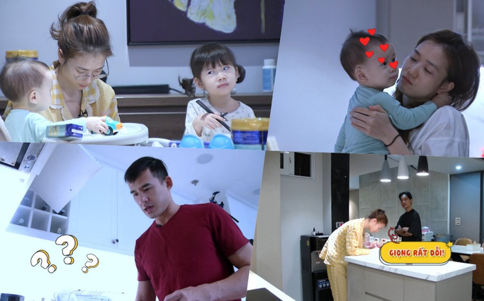 Thử thách 'không tan chảy' trước độ hot của các nhóc tì Sao Việt trong tập 1 'Mẹ vắng nhà Ba là siêu nhân Ảnh 2