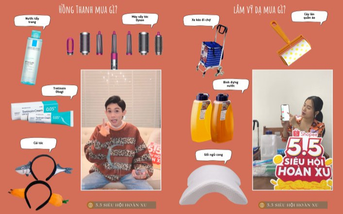 Cơn sốt chốt đơn không chừa một ai, dàn KOL đình đám thi nhau chia sẻ bí kíp săn sale thực chiến vào 5.5 Siêu Hội Hoàn Xu Ảnh 2