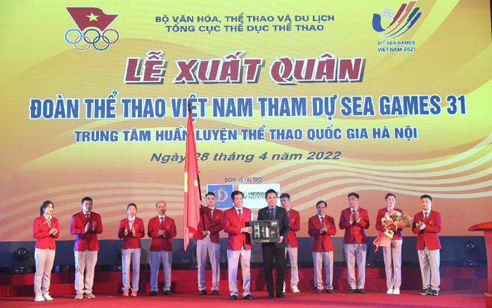 Herbalife Nutrition đồng hành cùng Ủy Ban Olympic Việt Nam tổ chức Lễ Xuất Quân cho Đoàn Thể Thao Việt Nam tham dự SEA Games 31 Ảnh 2