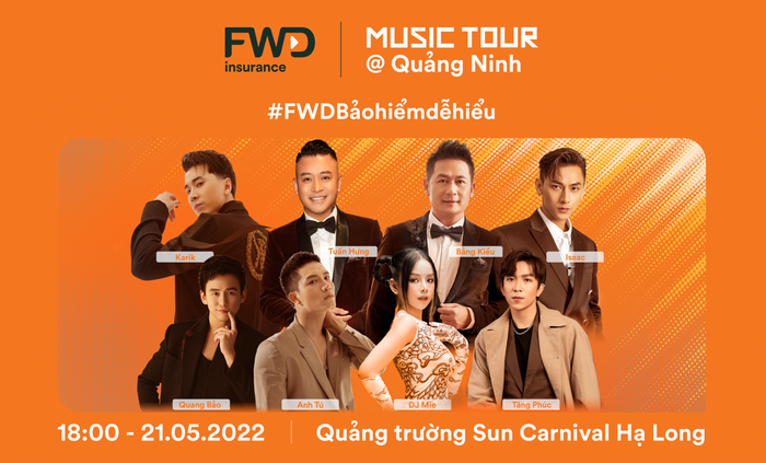 Dàn ca sĩ nam thần hội tụ tại FWD Music Tour 2022 Ảnh 2