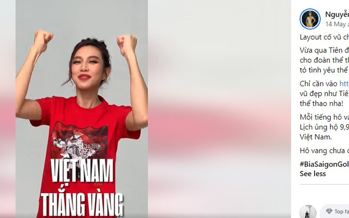 Dàn sao Việt cùng hô vang lời chúc 'Thắng Vàng', cổ vũ hết mình cho vận động viên Việt Nam Ảnh 2