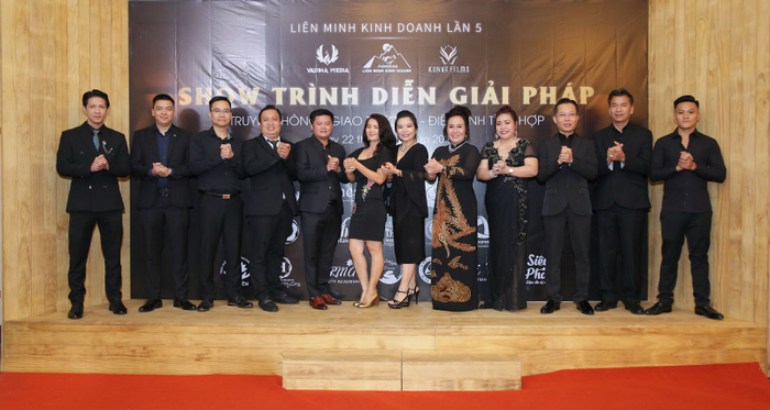 Các doanh nghiệp đối tác đồng hành cùng Liên Minh Kinh Doanh lần 5 “Show Trình Diễn Giải Pháp Truyền Thông Giao Thương Điện Ảnh Tích Hợp”.