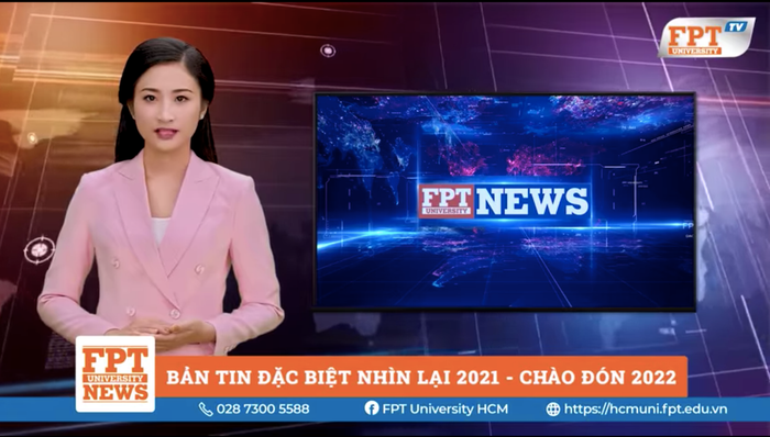 ĐH FPT phân hiệu TP. Hồ Chí Minh trở thành ngôi trường đầu tiên sử dụng MC ảo khi ra mắt bản tin FPTU-News vào đầu năm 2022. Bản tin được phát sóng hàng tháng trên fanpage/youtube FPT University HCM và nhận được nhiều phản hồi tích cực. Nhiều bạn trẻ đã “thả tim” trước hoạt động chuyển đổi số thú vị này