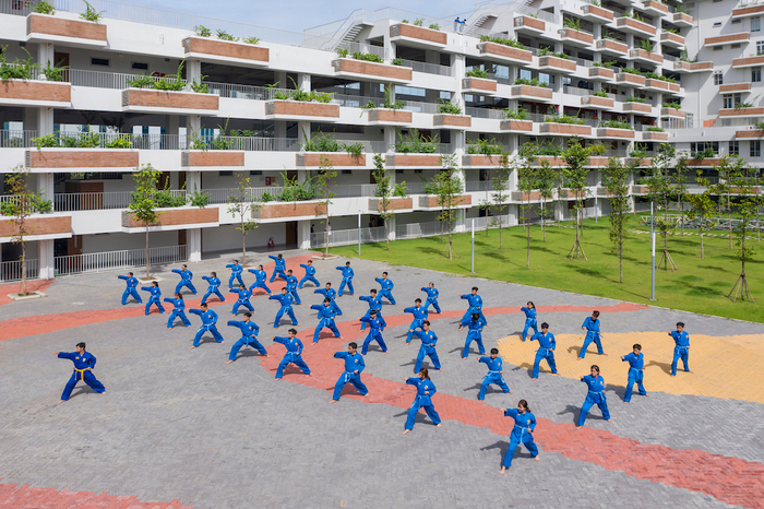 Thiết kế đơn giản nhưng đột phá, bảo sao trường ĐH này liên tục ẵm các giải thưởng kiến trúc danh giá cả Ảnh 5