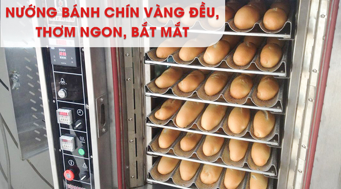 Cách sử dụng và bảo quản lò nướng bánh mì công nghiệp Ảnh 3