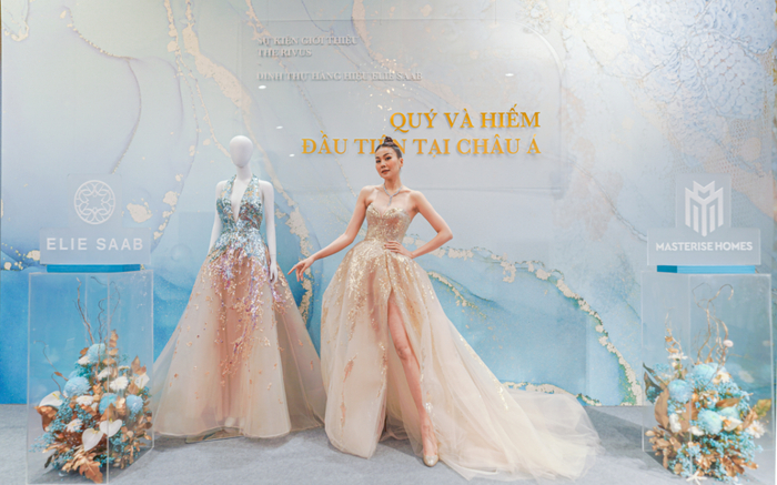 Thanh Hằng tham gia sự kiện giới thiệu dinh thự ELIE SAAB tại Việt Nam Ảnh 2