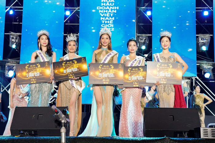 Nhìn lại top 5 hoa hậu doanh nhân Việt Nam Thế giới 2022