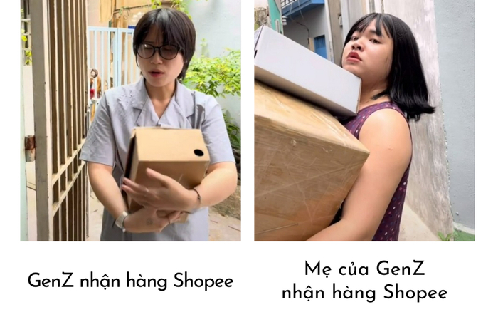 Muôn kiểu nhận hàng Shopee - chắc ai đó sẽ đồng cảm với loạt tình huống 'dở khóc dở cười' Ảnh 2