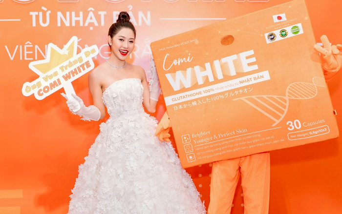 Tường Vi xuất hiện rạng rỡ trong sự kiện ra mắt sản phẩm Comi White Ảnh 2