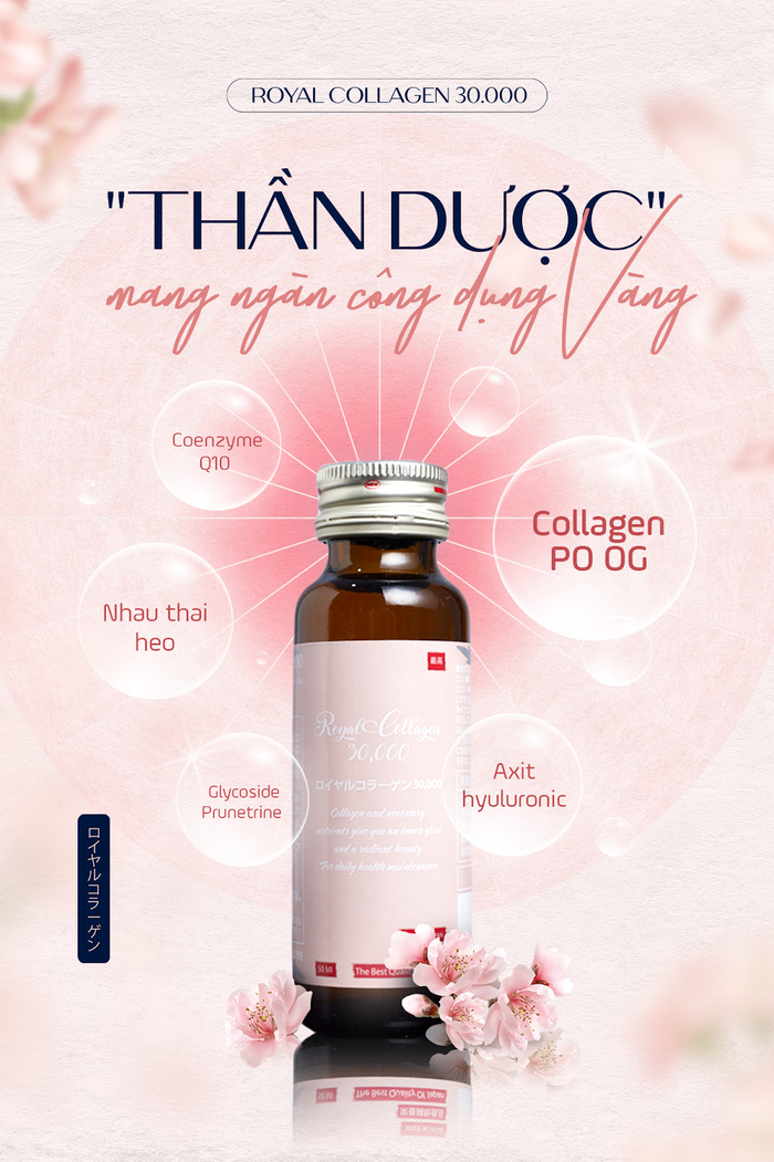 Công nghệ collagen vượt trội của Royal collagen 30.000 giúp cải thiện nội tiết tố phái đẹp Ảnh 3
