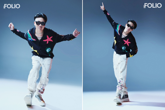 Đằng sau vẻ ngoài gai góc ấy là một chàng nghệ sĩ ngông cuồng cùng khao khát thể hiện cái tôi mạnh mẽ. (Ảnh: Men’s Folio)