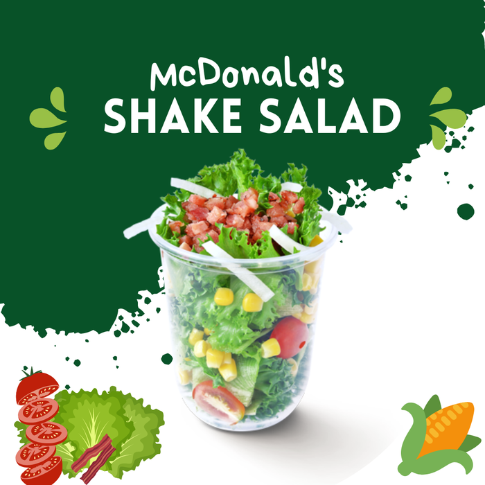 Cận cảnh siêu phẩm Shake Shake Salad đang “làm mưa làm gió” tại McDonald’s.