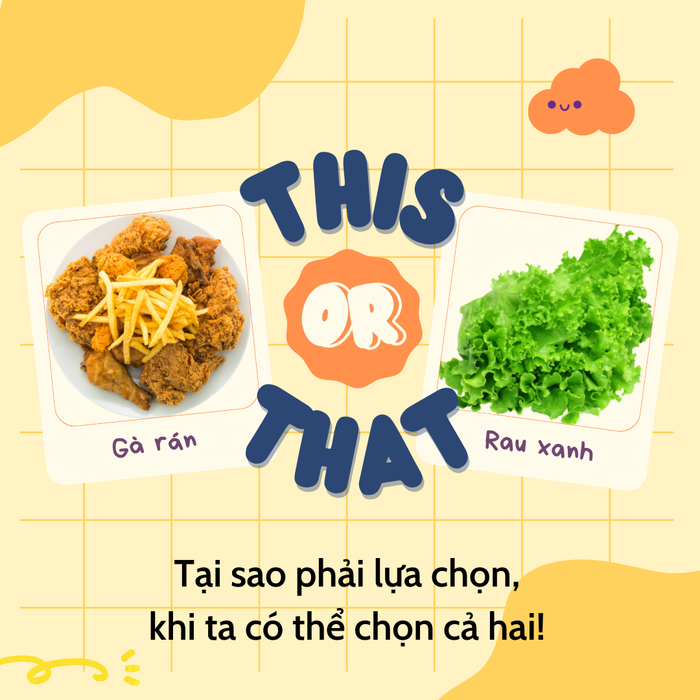 Tại sao phải lựa chọn, khi McDonald’s có thể cho bạn cả hai!