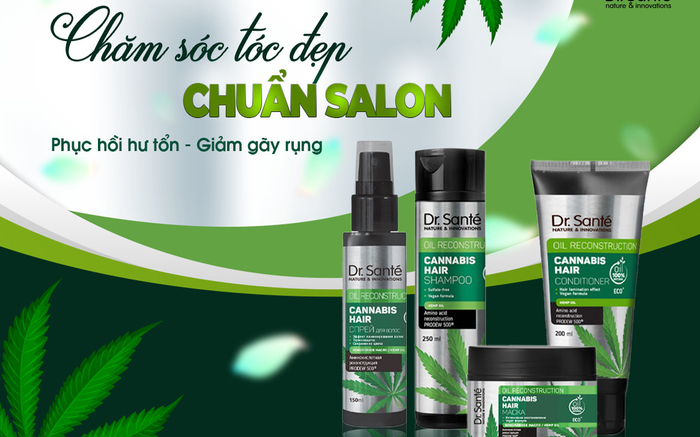 Bộ sản phẩm Cannabis Hair - Giải pháp chăm sóc tóc tại nhà đẹp chuẩn Salon Ảnh 2