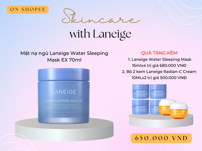  Chăm da sáng khỏe như gái Hàn với loạt bảo bối cấp ẩm tuyệt đỉnh từ nhà Laneige Ảnh 3