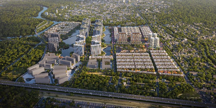 Phối cảnh đại đô thị The Global City – trung tâm mới của TP.HCM