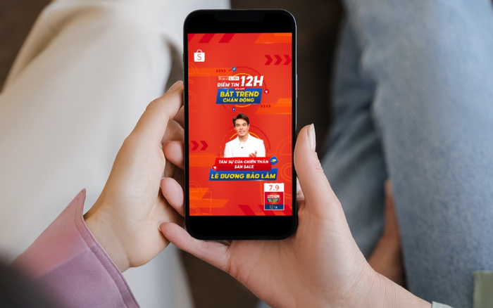 Sau màn 'ra vẻ' thành công, Dương Lâm Đồng Nai được giao cầm trịch show 12H, chiếm trọn tâm điểm khung giờ vàng Shopee Live Ảnh 2