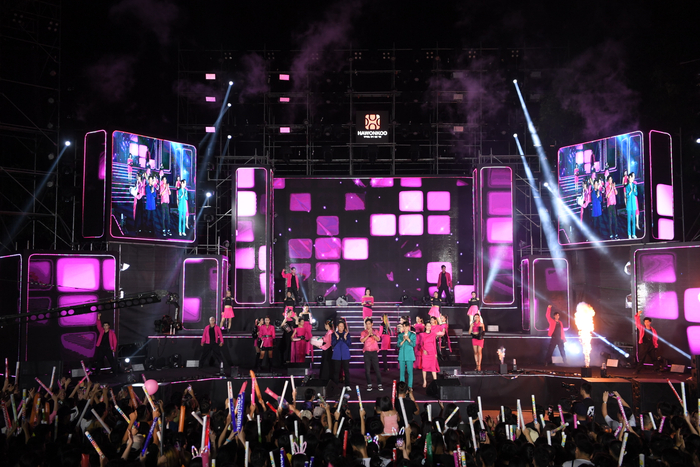 Giới trẻ Hà thành hòa mình vào những tiết mục sôi nổi ở Hawonkoo Festival