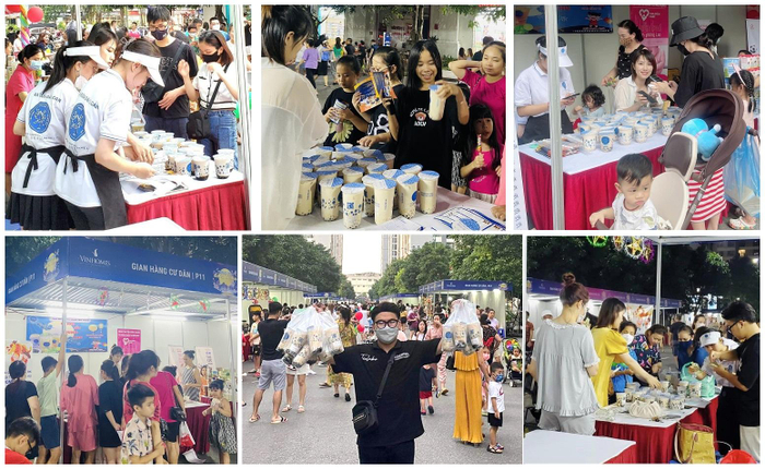 Gian hàng Tea Carousel Park tại Lễ hội Trung Thu 2022 luôn đông khách