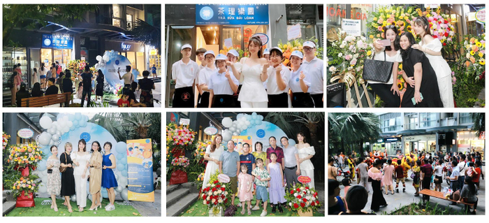 Toàn cảnh buổi lễ khai trương Trà sữa Đài Loan Tea Carousel Park cơ sở thứ 11