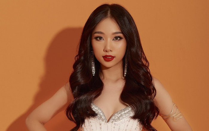 Phạm Thùy Dương thí sinh nhỏ tuổi nhất cuộc thi Hoa hậu Hòa Bình Việt Nam 2022 Ảnh 2