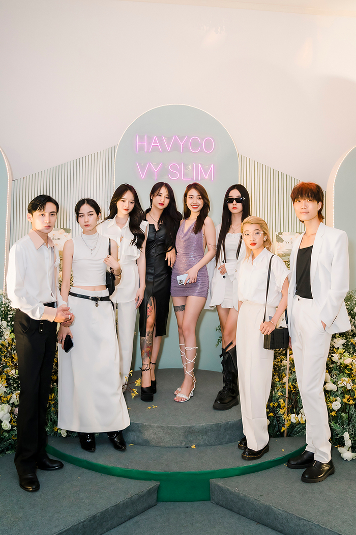 Láo Soái Nhi, Hoài Thu hội ngộ hot TikToker trong lễ ra mắt sản phẩm của Havyco Group Ảnh 3