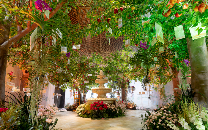 Không gian tựa vườn địa đàng của sự kiện làm đẹp Symee's Fabulous Night Ảnh 2