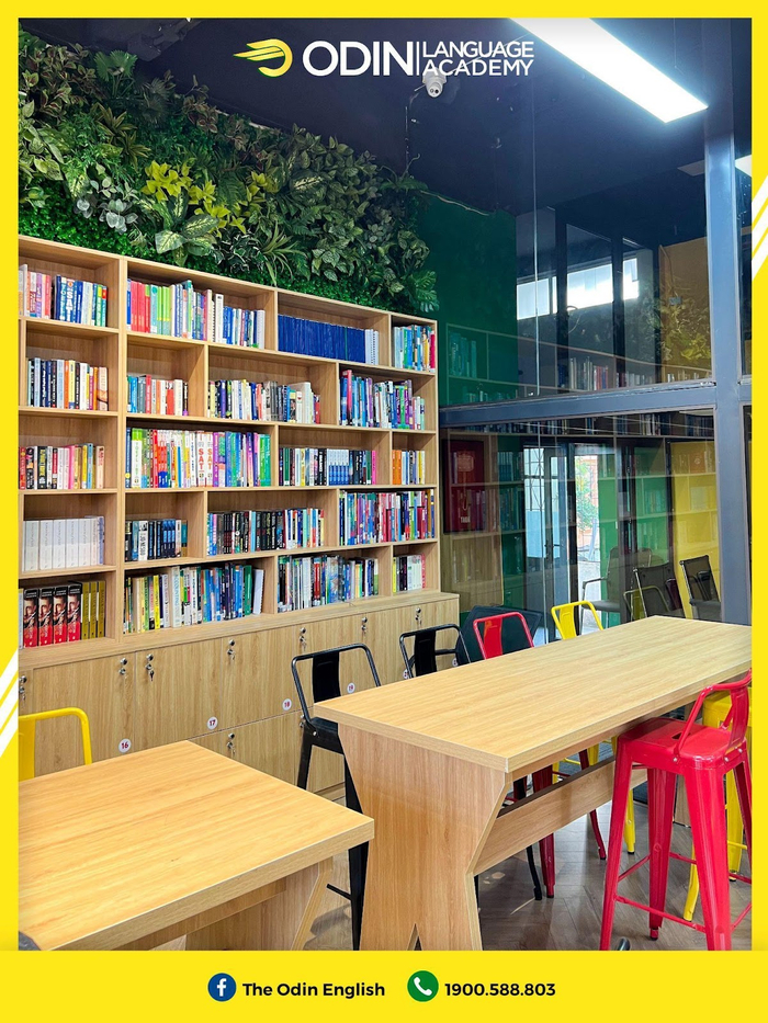 Không gian học tập hiện đại tại Odin Language Academy