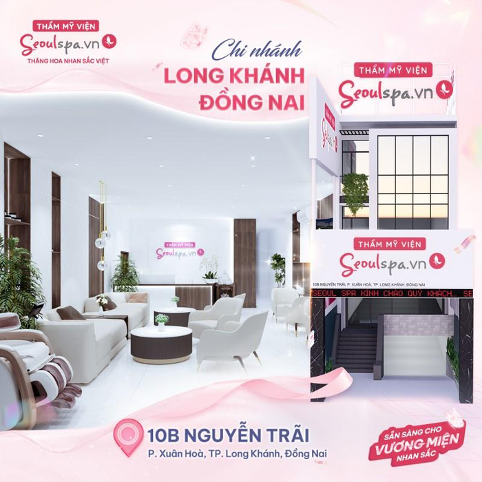 Không gian sang trọng, đẳng cấp tại chi nhánh SeoulSpa.Vn Long Khánh