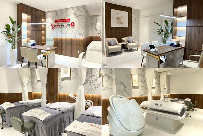 Không gian lung linh, khang trang mang chuẩn quốc tế tại SeoulSpa.Vn Long Khánh - Đồng Nai