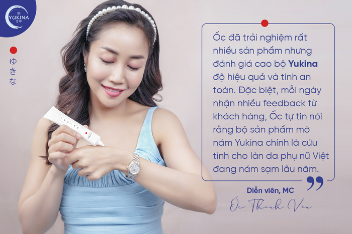 Yukina giúp cải thiện nám da ngoài mong đợi