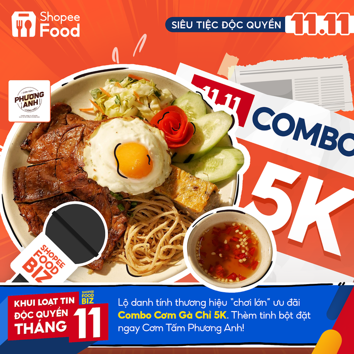 Quan trọng hơn, nhớ lưu ngay mã PHUONGANH35 để được giảm đậm 35.000 đồng cho đơn hàng giá trị từ 40.000 đồng vào ngày 2.11 bạn nhé!