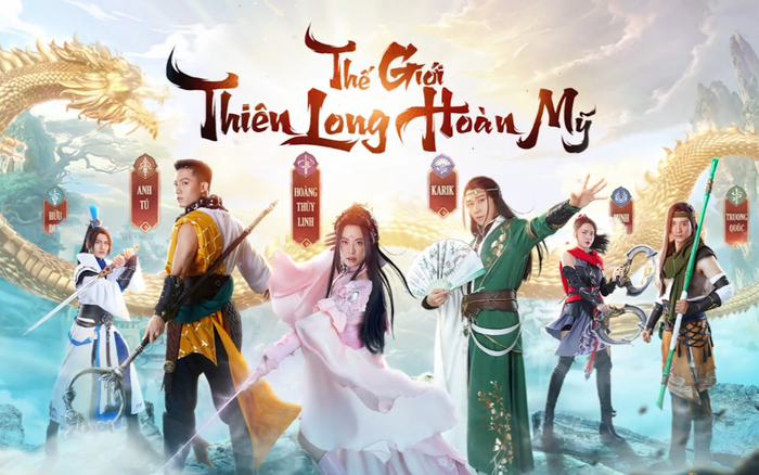 Karik, Anh Tú và Hoàng Thùy Linh - những anh hùng hào kiệt trong TVC Thiên Long Bát Bộ 2 VNG Ảnh 2