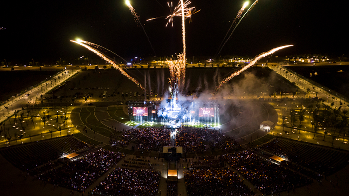 Sân khấu âm nhạc hoành tráng đã sẵn sàng “bùng nổ” tại Cần Thơ.