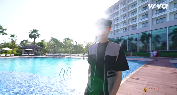 Nguyễn Khắc Thắng trải nghiệm tại Corona Resort Phú Quốc.