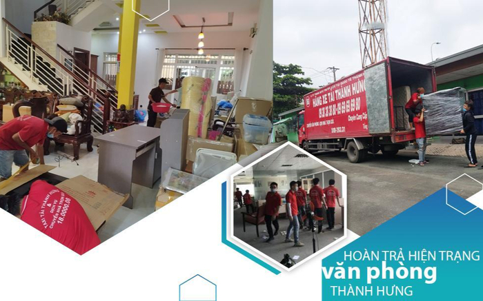 Hoàn trả mặt bằng văn phòng trọn gói và nhanh chóng hơn cùng Taxi tải Thành Hưng Ảnh 2