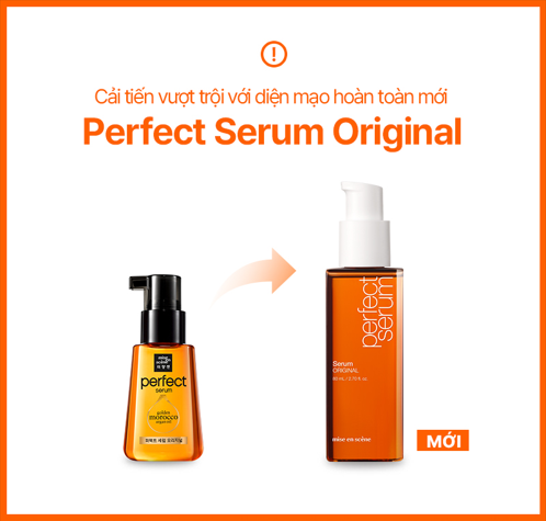 Perfect Serum thay đổi bao bì cực xịn