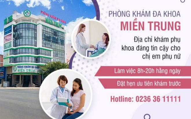 Đa Khoa Miền Trung - Phòng Khám Phụ Khoa Đà Nẵng uy tín, khám nhanh Ảnh 2