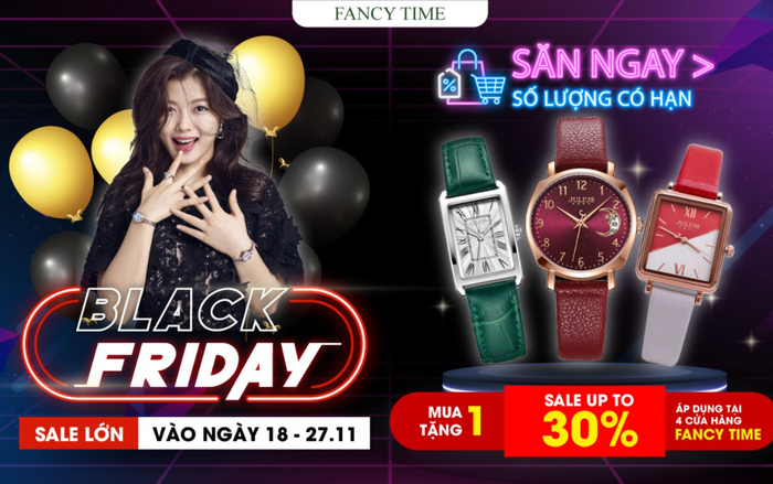 The Julius lên 'dây cót' chuẩn bị mùa SALE BLACKFRIDAY náo nhiệt Ảnh 2