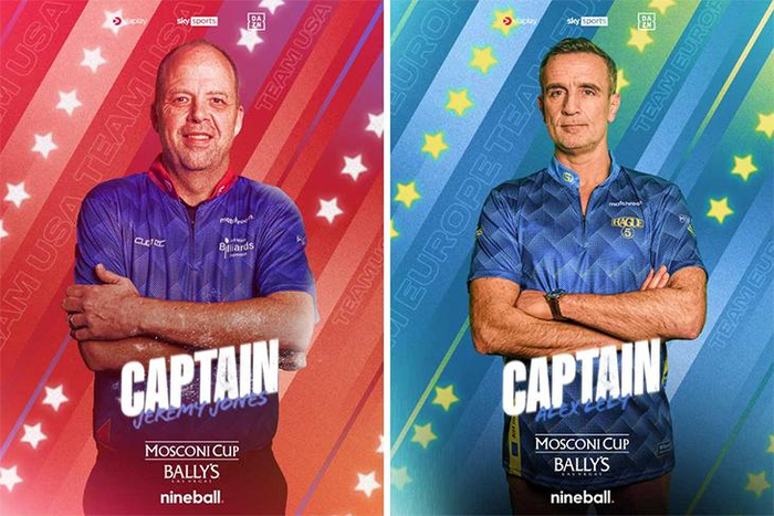 Các đội trưởng Jeremy Jones (Mỹ) và Alex Lely (Châu Âu) hiện đều cảm thấy áp lực