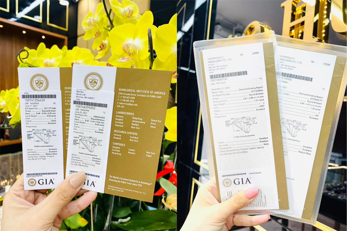 Chất lượng sản phẩm được kiểm định bởi GIA (Viện Ngọc học Hoa Kỳ)