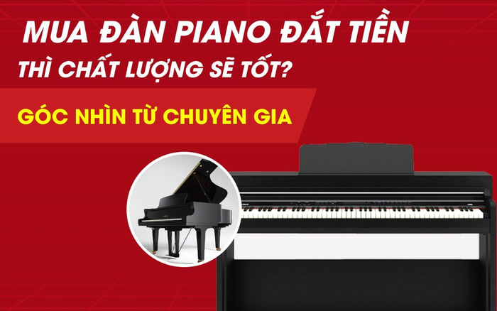Cứ mua đàn piano đắt tiền thì chất lượng sẽ tốt? Góc nhìn từ chuyên gia Ảnh 2