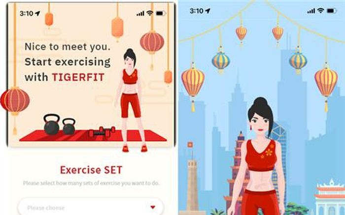 'TIGERFIT', ứng dụng luyện tập tại nhà phát triển nhân vật dựa trên cơ sở dữ liệu vận động Ảnh 2