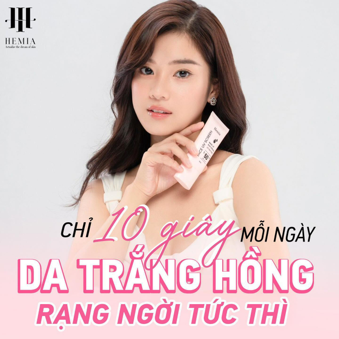 Gây chấn động cộng đồng mạng với làn da luôn trẻ, Hoàng Yến Chibi gọi tên Hemia là người bạn đồng hành trung thành