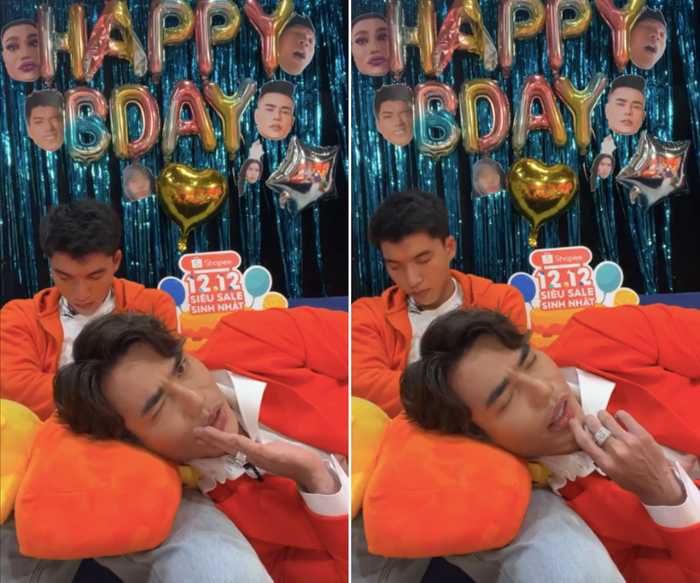 Hai phút ngủ của hai nam thần thu hút đến hơn 6 ngàn lượt theo dõi trên trang cá nhân của Dương Lâm và HIEUTHUHAI.
