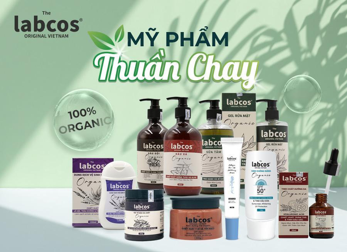 Làm đẹp toàn diện với trọn bộ sản phẩm thuần chay 100% organic của Labcos