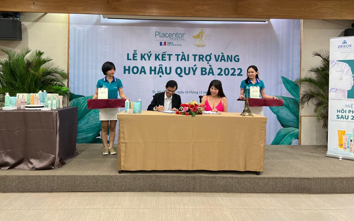 Placentor Vegetal được chọn làm nhà tài trợ vàng cuộc thi Hoa Hậu Quý Bà 2022 Ảnh 2