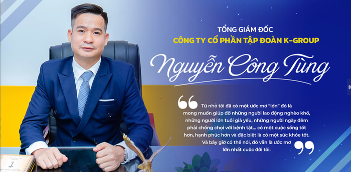 Ceo Nguyễn Công Tùng Tổng Giám Đốc Công Ty Cổ Phần Tập Đoàn K-Group