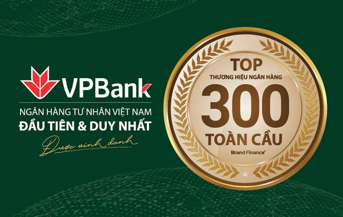 VPBank - Top 300 ngân hàng có giá trị thương hiệu lớn nhất thế giới