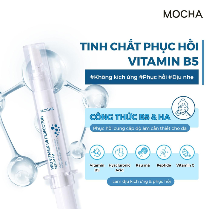 Tinh chất phục hồi Pro Vitamin B5 giúp bạn có một làn da hoàn hảo hơn sau khi Peel